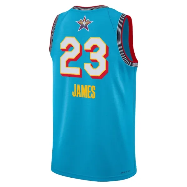 Camiseta Lebron James All Star 2025 Azul Swingman para Hombre
