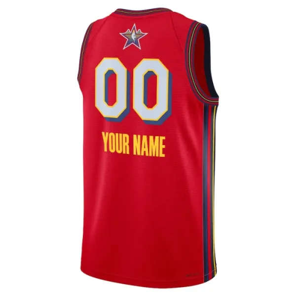 Camiseta Personalizada All Star 2025 Rojo Swingman para Hombre