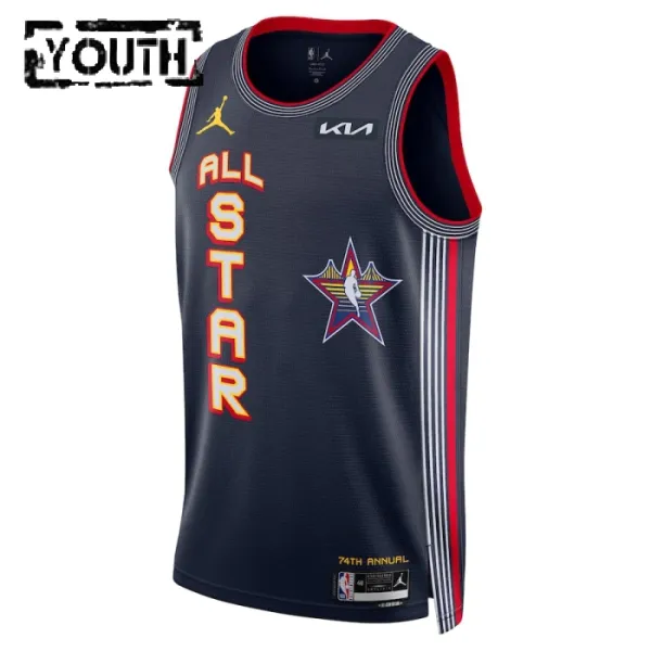 Camiseta Personalizada All Star 2025 Swingman para Niño