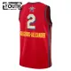 Camiseta Shai Gilgeous Alexander All Star 2025 Rojo Swingman para Niño