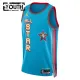 Camiseta Stephen Curry All Star 2025 Azul Swingman para Niño
