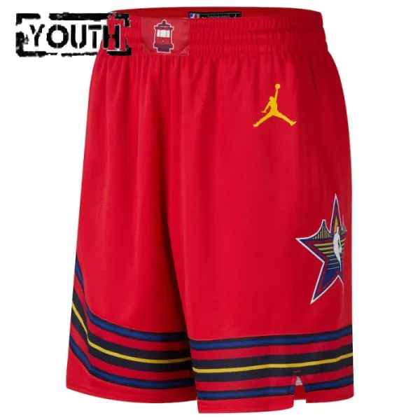 Pantalones All Star 2025 Rojo Swingman para Niño