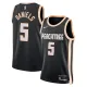 Camiseta Atlanta Hawks Dyson Daniels City Edition 2025-26 Negro Swingman para Hombre