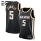Camiseta Atlanta Hawks Dyson Daniels City Edition 2025-26 Negro Swingman para Niño