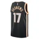 Camiseta Atlanta Hawks Onyeka Okongwu City Edition 2025-26 Negro Swingman para Hombre