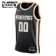 Camiseta Atlanta Hawks Personalizada City Edition 2025-26 Negro Swingman para Niño