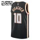Camiseta Atlanta Hawks Zaccharie Risacher City Edition 2025-26 Negro Swingman para Niño