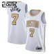 Camiseta Boston Celtics Jaylen Brown City Edition 2025-26 Blanco Swingman para Niño