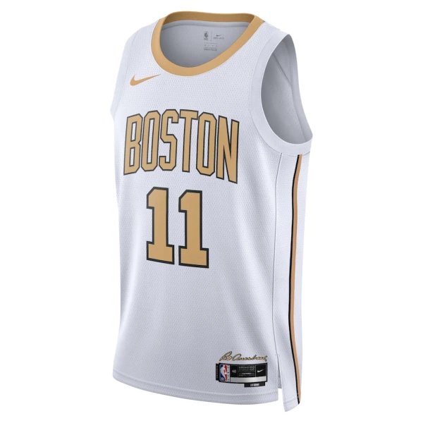 Camiseta Boston Celtics Payton Pritchard City Edition 2025-26 Blanco Swingman para Hombre
