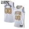 Camiseta Boston Celtics Personalizada City Edition 2025-26 Blanco Swingman para Niño