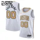 Camiseta Boston Celtics Personalizada City Edition 2025-26 Blanco Swingman para Niño