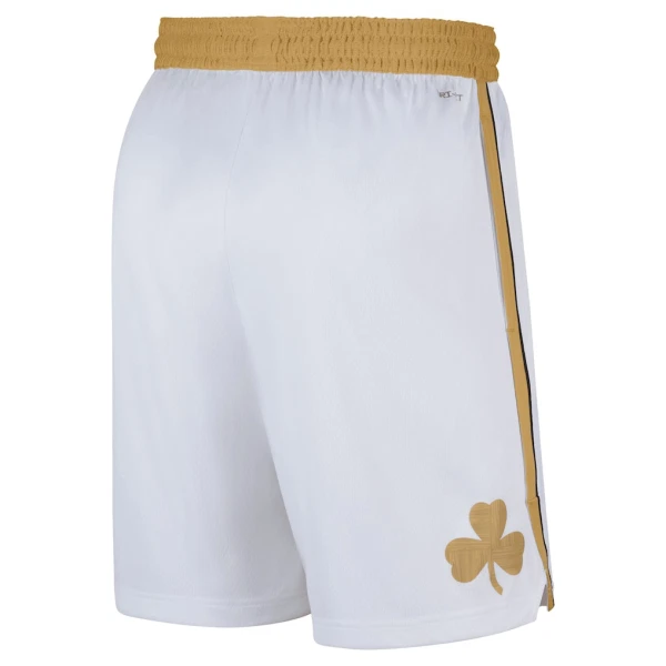 Pantalones Boston Celtics City Edition 2025-26 Blanco Swingman para Hombre