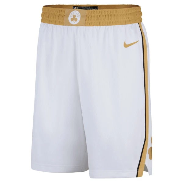 Pantalones Boston Celtics City Edition 2025-26 Blanco Swingman para Hombre