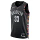 Camiseta Brooklyn Nets Nic Claxton City Edition 2025-26 Negro Swingman para Hombre