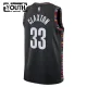Camiseta Brooklyn Nets Nic Claxton City Edition 2025-26 Negro Swingman para Niño