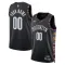 Camiseta Brooklyn Nets Personalizada City Edition 2025-26 Negro Swingman para Hombre