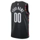 Camiseta Brooklyn Nets Personalizada City Edition 2025-26 Negro Swingman para Hombre