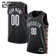 Camiseta Brooklyn Nets Personalizada City Edition 2025-26 Negro Swingman para Niño