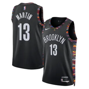 Camiseta Brooklyn Nets Tyrese Martin City Edition 2025-26 Negro Swingman para Hombre Camiseta Brooklyn Nets Tyrese Martin City Edition 2025-26 Negro Swingman para Hombre