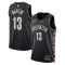 Camiseta Brooklyn Nets Tyrese Martin City Edition 2025-26 Negro Swingman para Hombre