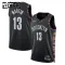 Camiseta Brooklyn Nets Tyrese Martin City Edition 2025-26 Negro Swingman para Niño