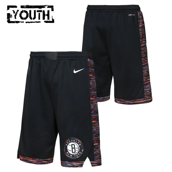 Pantalones Brooklyn Nets City Edition 2025-26 Swingman para Niño