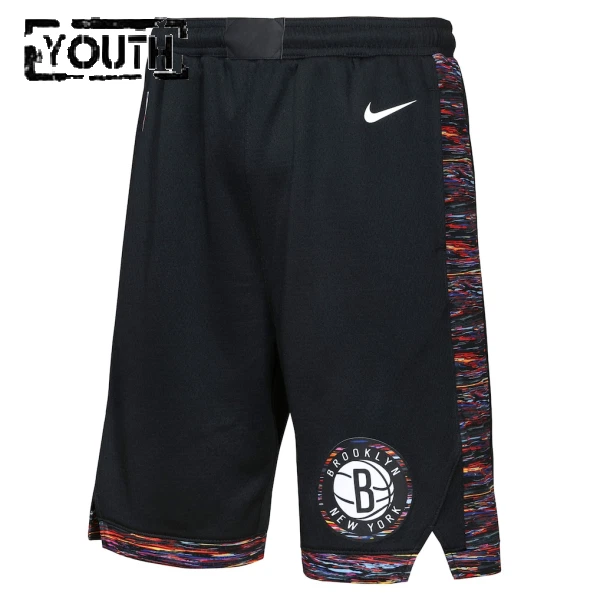 Pantalones Brooklyn Nets City Edition 2025-26 Swingman para Niño