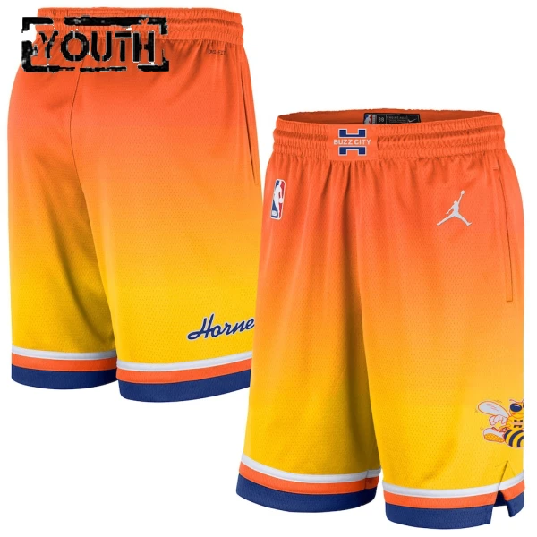 Pantalones Charlotte Hornets City Edition 2025-26 Swingman para Niño