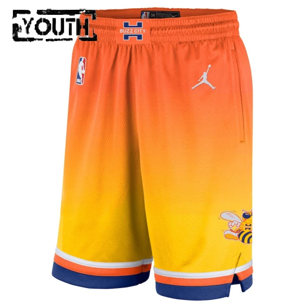 Pantalones Charlotte Hornets City Edition 2025-26 Swingman para Niño