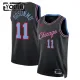 Camiseta Chicago Bulls Ayo Dosunmu City Edition 2025-26 Negro Swingman para Niño