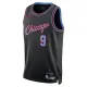 Camiseta Chicago Bulls Nikola Vucevic City Edition 2025-26 Negro Swingman para Hombre