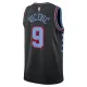 Camiseta Chicago Bulls Nikola Vucevic City Edition 2025-26 Negro Swingman para Hombre