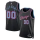 Camiseta Chicago Bulls Personalizada City Edition 2025-26 Negro Swingman para Hombre