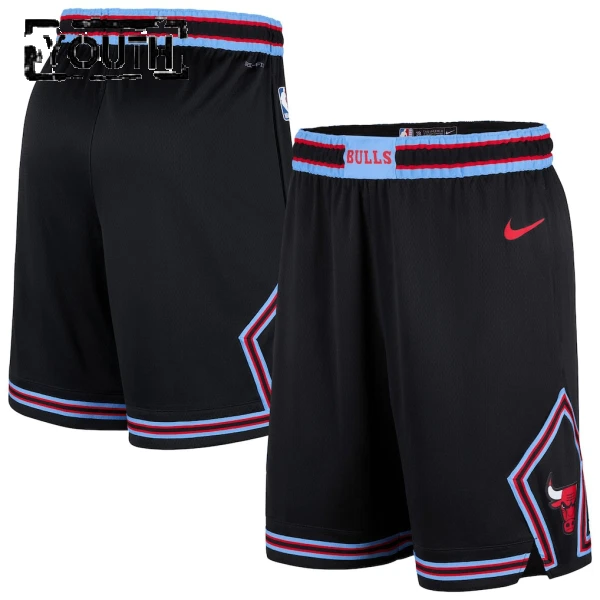 Pantalones Chicago Bulls City Edition 2025-26 Swingman para Niño