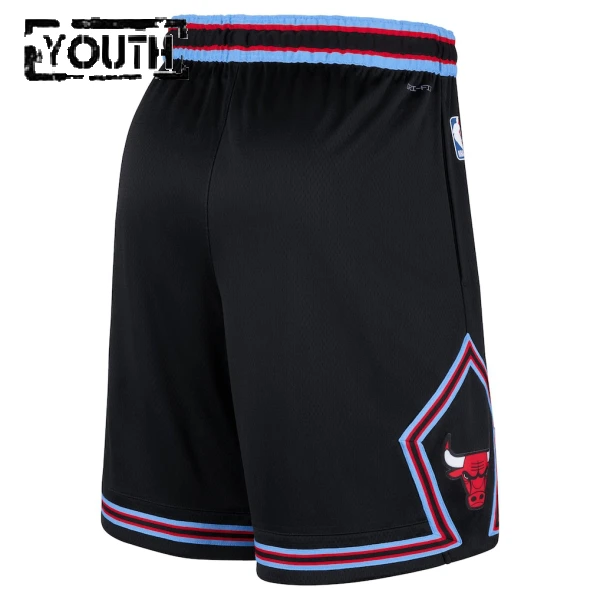 Pantalones Chicago Bulls City Edition 2025-26 Swingman para Niño