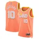 Camiseta Cleveland Cavaliers Darius Garland City Edition 2025-26 Naranja Swingman para Hombre