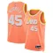 Camiseta Cleveland Cavaliers Donovan Mitchell City Edition 2025-26 Naranja Swingman para Hombre