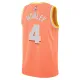 Camiseta Cleveland Cavaliers Evan Mobley City Edition 2025-26 Naranja Swingman para Hombre