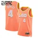 Camiseta Cleveland Cavaliers Evan Mobley City Edition 2025-26 Naranja Swingman para Niño