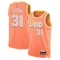 Camiseta Cleveland Cavaliers Jarrett Allen City Edition 2025-26 Naranja Swingman para Hombre