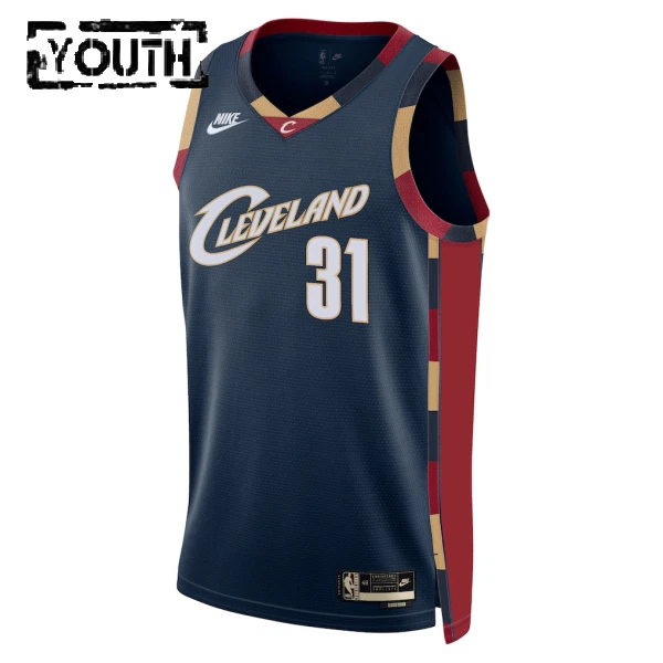 Camiseta Cleveland Cavaliers Jarrett Allen Classic Edition 2025-26 Swingman para Niño