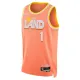 Camiseta Cleveland Cavaliers Max Strus City Edition 2025-26 Naranja Swingman para Hombre
