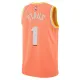 Camiseta Cleveland Cavaliers Max Strus City Edition 2025-26 Naranja Swingman para Hombre