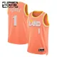 Camiseta Cleveland Cavaliers Max Strus City Edition 2025-26 Naranja Swingman para Niño