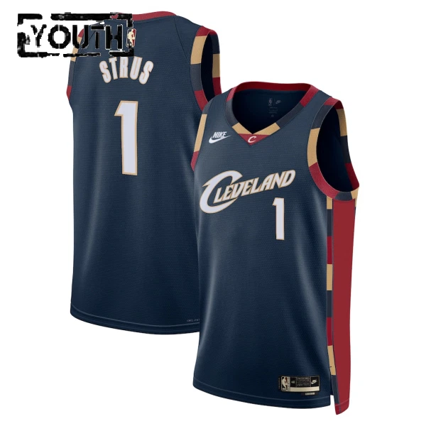 Camiseta Cleveland Cavaliers Max Strus Classic Edition 2025-26 Swingman para Niño