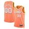 Camiseta Cleveland Cavaliers Personalizada City Edition 2025-26 Naranja Swingman para Hombre