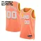 Camiseta Cleveland Cavaliers Personalizada City Edition 2025-26 Naranja Swingman para Niño
