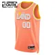 Camiseta Cleveland Cavaliers Personalizada City Edition 2025-26 Naranja Swingman para Niño