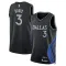 Camiseta Dallas Mavericks Anthony Davis City Edition 2025-26 Negro Swingman para Hombre