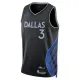 Camiseta Dallas Mavericks Anthony Davis City Edition 2025-26 Negro Swingman para Hombre